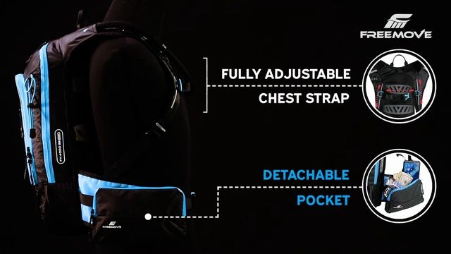 FREEMOVE Hydration Backpack 3in1