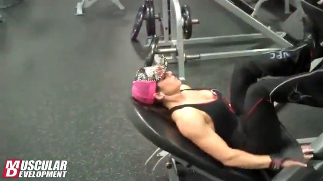 ANN TITONE   2013 IFBB FIGURE OLYMPIA   LEGS WORKOUT   Female Bodybuilding Muscle Fitness