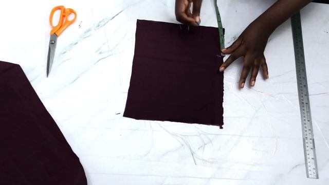 How To Make The Trending Kimono Bubu/Kaftan || V-shaped Scrub Neckline || Inseam Pocket