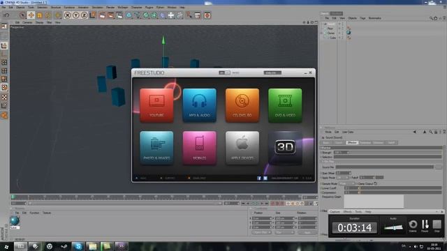 Cinema 4D - Sound Effector/Music Equalizer Tutorial!