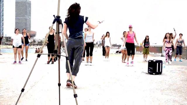 Rebecca Jane Charles on barcelona beach zumba barcelona & booty fitness