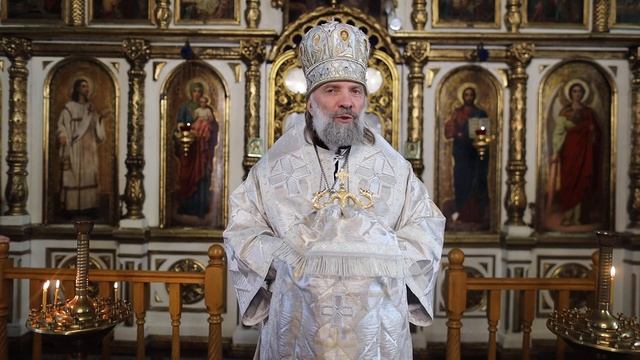 Проповедь епископа Питирима (Творогова) в Великую Субботу Страстной седмицы. 19.04.25.