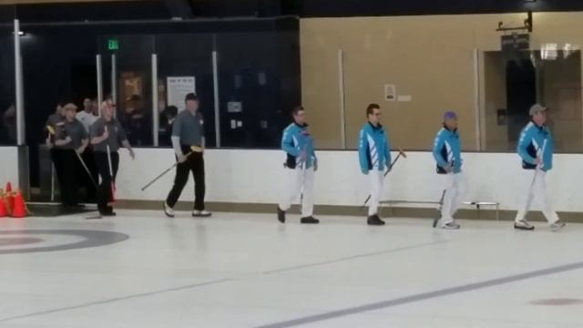 Men's Curling Arena Nationals,  Opening Ceremony at Compton Family Ice Arena