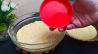 Avec Seulement 3 Tasses de Semoule Sans Lait Sans œuf ‼️ Avec de l'eau | Galettes à la Poêle 👌 🔝