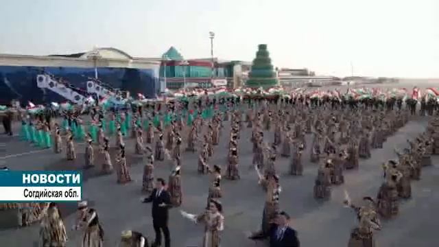 Президента встречают в Согде. 29.03.2023