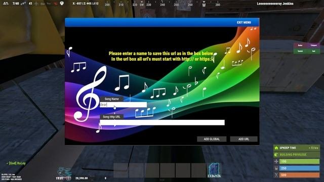 Boombox Tutorial MODDED SERVER Soundbox Plugin