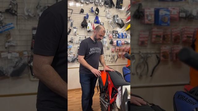 Сумка на хвост мотоцикла Кирасир для эндуро. Наш сайт kirasir-racing.com. Наш телефон ‪+79052305305