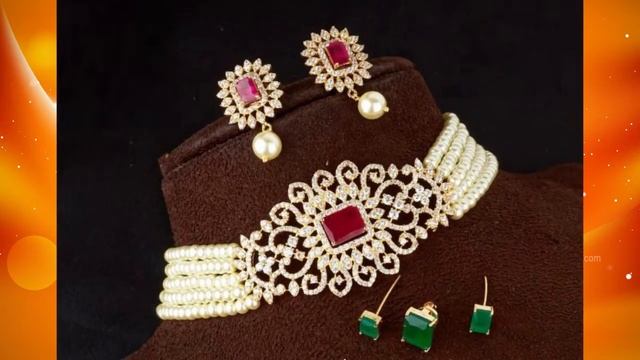 Trendy beads (పూసలు) chokers designs || New models mini chokers designs || #VD21