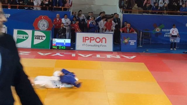 Cadet European Judo Cup - 2019 - SOMKHISHVILI, Gvantsa (GEO) - ASLAN, Hayrunnisa (TUR)