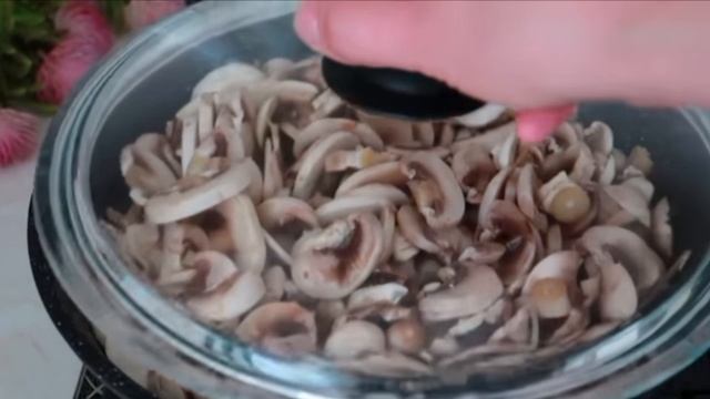 ❗☝ Запеканка •••с куриным филе и шампиньонами  👌💕ПП ЕДА 🤗