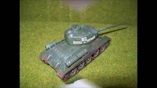 T- 34/85 Soviet Medium Tank, Zvezda, 1:72