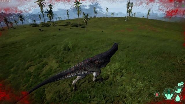 Solo Carno Survival Part 1#|  The Isle Evrima | Carnotaurus Gameplay | Carno vs Mixpacking Carno