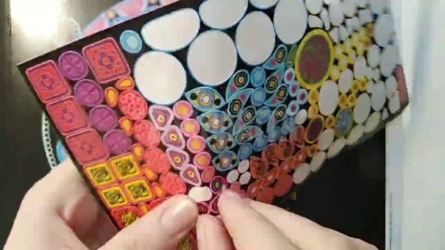Картина наклейками саламандра от "Маори" 🦎🌈 | Barbarita