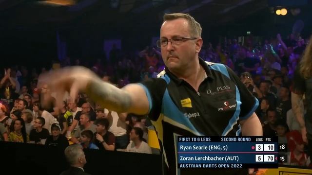 Zoran Lerchbacher Throws ILLEGAL Dart At Austria Darts Open 2022