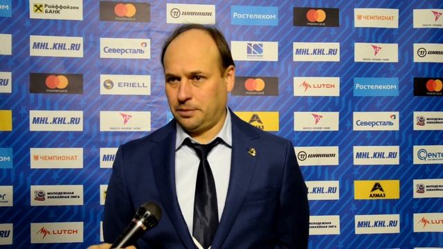 «Алмаз» - «Капитан». Послематчевый комментарий Евгения Ставровского