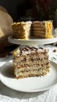 Торт Эстерхази без сахара, глютена и лактозы. Рецепт уже на сайте!