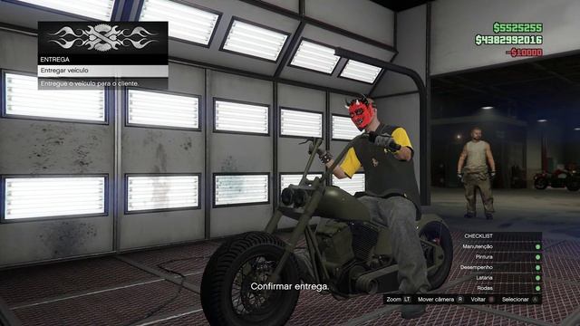 GTA 5 Online Zombie Chopper Bike Delivery - Xbox Series X