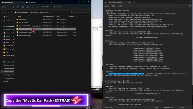 How to install Mystic Car Pack? (1660 Cars add-on) (Gta 5 car pack)