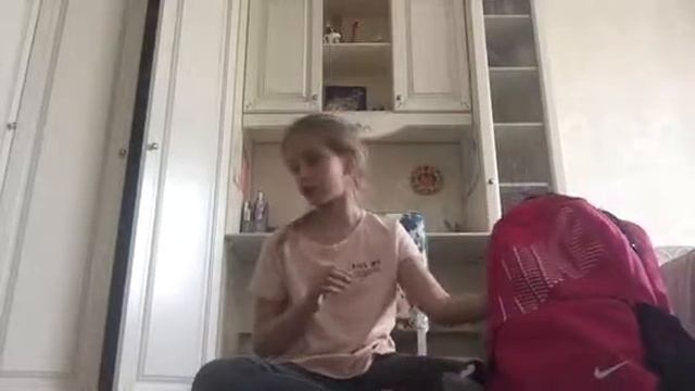 Что в моём рюкзаке на гимнастику