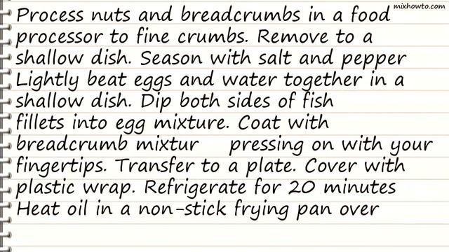 Recipe Macadamia-crusted barramundi