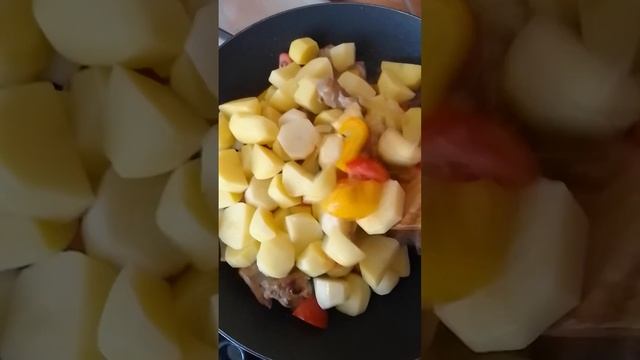 💚КАРТОШКА с МЯСОМ,в КАЗАНЕ.💚 ОЧЕНЬ ВКУСНО.😍💚.
