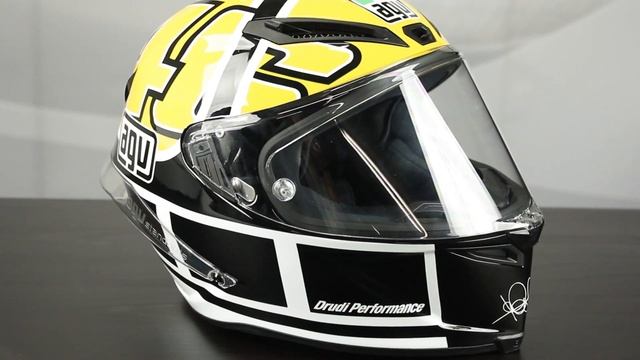 AGV Corsa R Rossi Goodwood: análisis del casco en Motocard.com