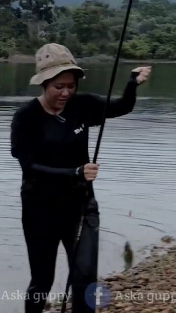 #mancing seru di #riamkanan #nature #camping #fishing