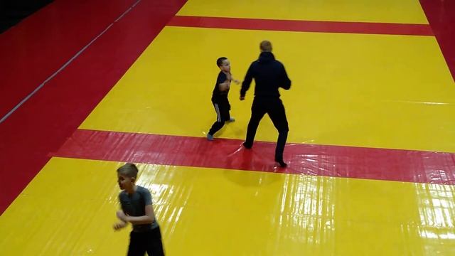 Тренировка с финалистом Kuban Fignt League. Медведовская.