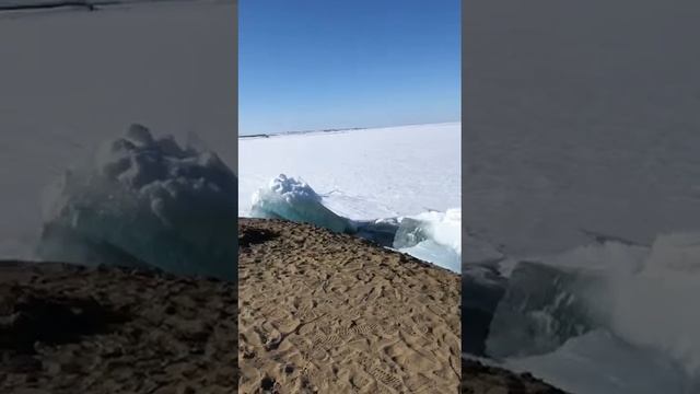 Анадырьский ледоход 2019 г.Советская Чукотка