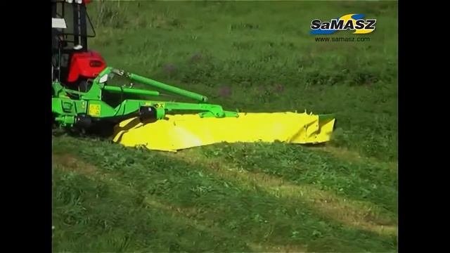 Видео работы косилки Самаш КДТС300