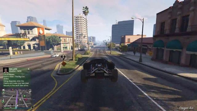 GTAV - Random Street Racing with blue dot Tigon