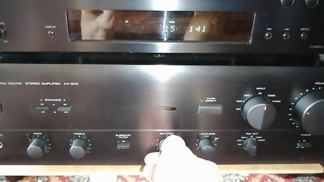 Yamaha AX-570 Видео работы к моему объявлению на сайте Авито.