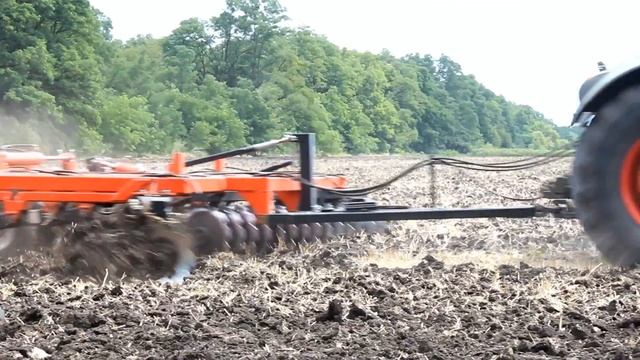 Fendt 936 Vario + дисковая борона Agroland, Ukraine