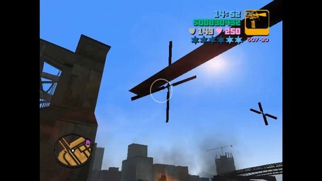 Megaexplosion helicopteros y motos| GTA Vice City Mod Liberty City