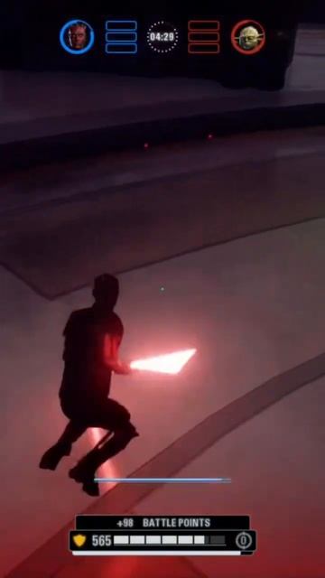 Darth Maul takes on Yoda (Battlefront 2)