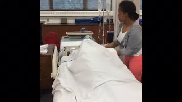 Enema w/bedpan part 1