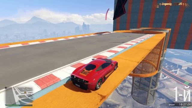 МЫ СКИЛЛЕРЫ, ГОВОРИЛ ОН!!! В ИТОГЕ 32мин У МЕНЯ и 1ч.14мин У НЕГО!! Skill-Test в GTA V Online!