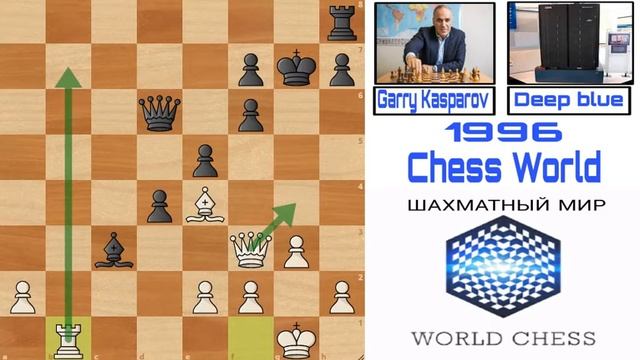 Garry Kasparov VS Deep blue. Insoniyat kompyuterga qarshi. 2 Partiya | @shoxvamot