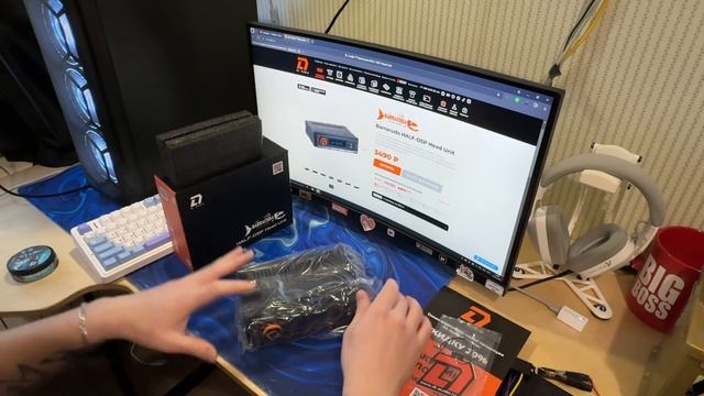 Магнитола Dl audio Barracuda HALF-DSP Head Unit