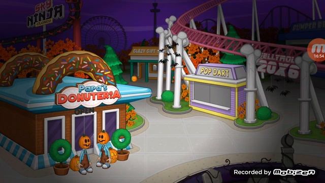 Papa's Donuteria To Go! #6: Spooky Donuts