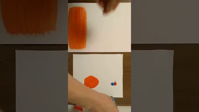 2.Pamatkrāsu jaukšana: sarkans+zils