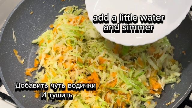 Нежные, воздушные, домашние пирожки с фаршем и капустой.