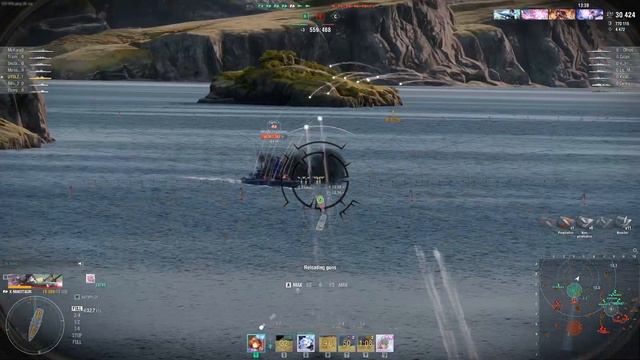 World Of Warships Clan Battle (Season 22) “Anaconda” [4-FUN] Vs [BOARD]