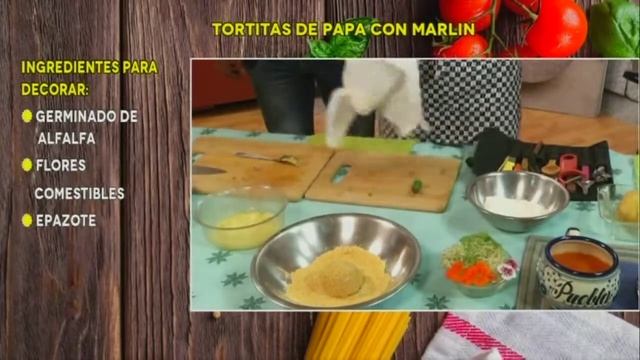 Cocina / Tortitas de papa con marlin