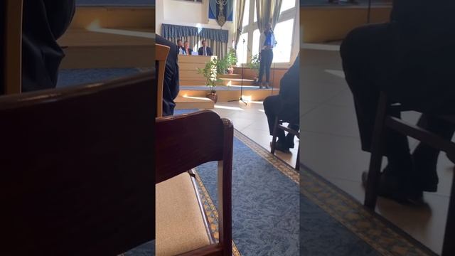 2 день в Венгрии.Посвящение в студенты Eszterhazy Karoly University