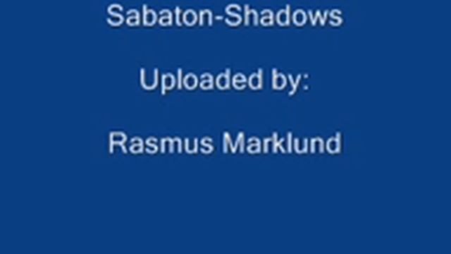 Sabaton-Shadows