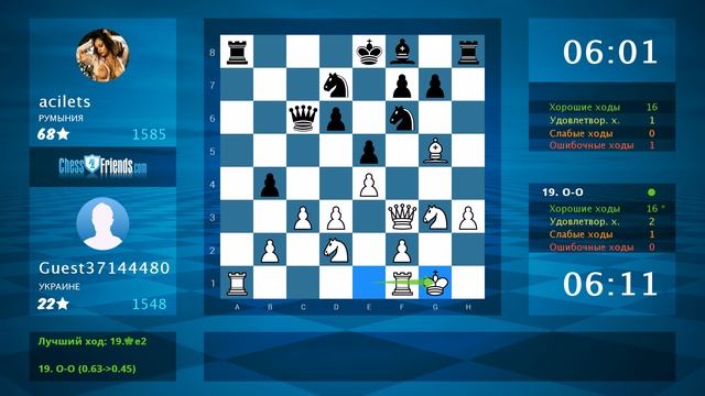 Chess Game Analysis: Guest37144480 - acilets : 1-0 (By ChessFriends.com)