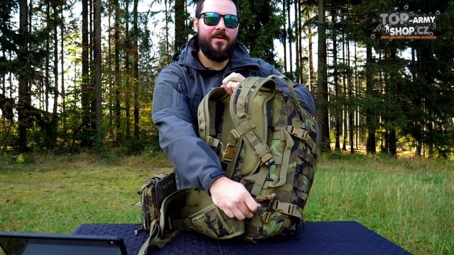 Batoh Fop 4M Systems® 35 l - Zajímavý kousek pro náročnou cílovku! Rigad