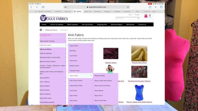 Top Ten Best Online Fabric Shops
