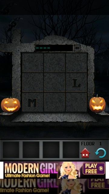 100 Floors Seasons Tower Level 1 Halloween! Walkthrough / Solution! Apple and Android!